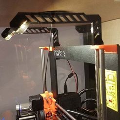 20170217_075309[1.jpg Free STL file Prusa LED Holder・Template to download and 3D print
