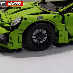 IMG_20211208_144551.jpg Fichier STL RIM LEGO TECHNIC PORSCHE 911 TURBO S・Design pour impression 3D à télécharger