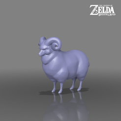 sheep.png Download STL file Sheep - The Legend of Zelda - Breath of the Wild • Object to 3D print, 3DXperts