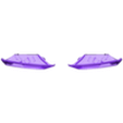 audi r8 side headlights .stl Audi R8