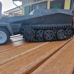 IMG-20230920-WA0016.jpg STL file Sd.Kfz 250 Ausf. Alt Easy Print Scale 1:16 Big Pack・3D printer model to download