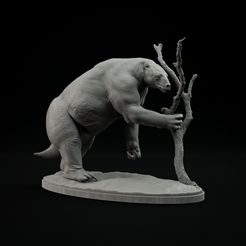 Eremotherium_standing_B1.jpg Eremotherium 1-35 scale pre-supported