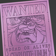 wanted45.png big mom/charlotte linlin wanted poster - one piece