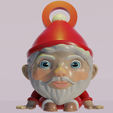 3.png 3D Printable Cute Baby Santa for Christmas Decorations 3D print model
