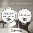 CoasterSet3.png 10 Coasters set Taylor Swift TTPD