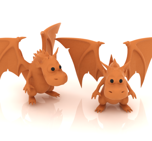 Cute Winged Dragon