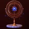 render-0009.jpg Magical Fantasy Animated Gyroscope Low-poly 3D model