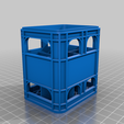 18650_stackable_beer_crate_.png No supports / Stackable  Beer Crate battery holders & Lids