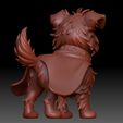 heropup-2.jpg Hero Pup – Caped Companion Figurine (Textured, Stylized)