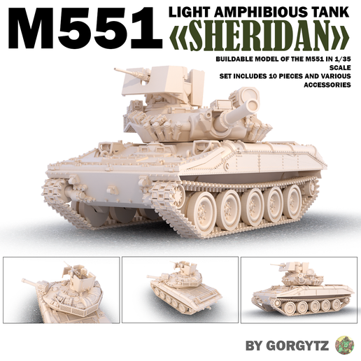 Amazon.com: Tamiya 1:35 U.S. Tank M551 Sheridan : Arts