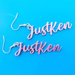 1691829045310.jpg Archivo STL Pendiente JustKen・Objeto de impresión 3D para descargar