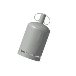 bouteille de gaz.jpg STL file Gas bottle 1/87 HO・3D print object to download