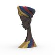 africana.552.jpg African Woman - Palenquera de Cartagena - STL for 3D printing