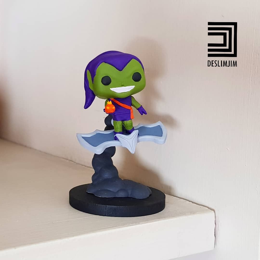 Download file green goblin fly - spiderman Funko Pop • 3D printing ...