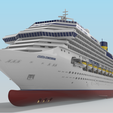 7.png MS COSTA CONCORDIA cruise ship printable model