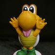 Koopa-Troopa-Base-Painted.jpg Archivo STL Koopa Troopa (Easy print no support)・Modelo imprimible en 3D para descargar
