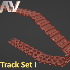Track oa [ee 3D-Datei Alternatives Gleis-Set I・Design für 3D-Drucker zum herunterladen, Artisans_of_Vaul