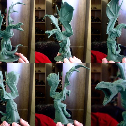 Great Wyvern Statue 3D model