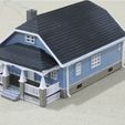 4e61f626e659eef01939200c9aa760b5_preview_featured.JPG Free 3D file HO Scale Bungalow・3D printable model to download