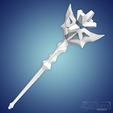 CryoAbyssMage03.png Cryo Abyss Mage Staff Genshin Impact STL