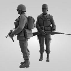 Screenshot-2023-06-08-14-55-58.jpg Fichier STL Deux soldats français・Modèle à télécharger et à imprimer en 3D
