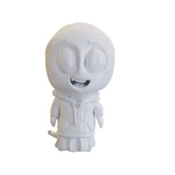 1.png Файл 3D Симпатичный призрак stl для 3d печати・3D-печатный дизайн для загрузки