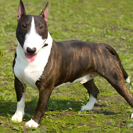 Bull Terrier STL – High Quality Dog Sculpture – Realistic Pet Statue – 3D Printable Model