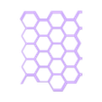 top_1.obj sample of honeycomb-shaped filaments. (campione di filamenti a nido d'ape)