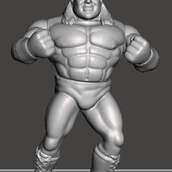 Untitled.png Fichier OBJ wwf wwe aew ecw wcw retro・Design pour imprimante 3D à télécharger