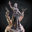 9.jpg Enchantress 3d printable character for board games and tabletop games