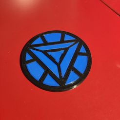 IMG_20230817_220007.jpg STL file Iron Man Coasters・Model to download and 3D print