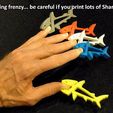 frenzy_display_large.jpg SHARKZ... Fun Multipurpose Clips / Holders / Pegs with moving jaws that bite!