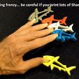 frenzy_display_large.jpg SHARKZ... Fun Multipurpose Clips / Holders / Pegs with moving jaws that bite!