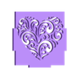 HEART 1.stl Love heart box candle holder