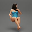 3DG1-0003.jpg Fichier 3D Femme sexy en maillot de bain Assise・Modèle pour imprimante 3D à télécharger