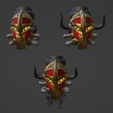 barbarian-heads.png [Tabletop Minis - GRATUIT & pré-supporté] Pack d'extension TÊTES ALTERNÉES pour le chevalier de l'espace Bondsman