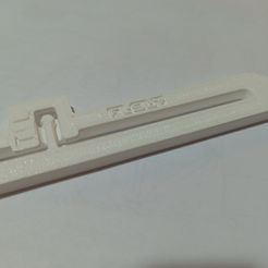 IMG_20230104_190745.jpg Datei STL FLSUN V400 RIEMENMESSER・Design für 3D-Drucker zum herunterladen