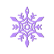 Bola Navidad_Copo1.stl Bolas de Natal Flocos
