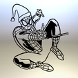 80.2.png Line art spider man, christmas spider man, wall art spider man, 2d art spider man, Navidad