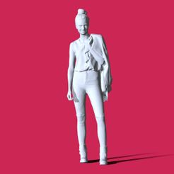 m_00000.jpg STL file Miniature Pose Character C162・3D printable model to download, Characters