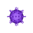 Covid.OBJ Coronavirus COVID-19 3D printing ready stl obj formats