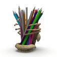 Alien-Facehugger-Pencil-Holder.179.3.jpg Porte-crayon Alien Facehugger - STL, 3MF & OBJ imprimables en 3D