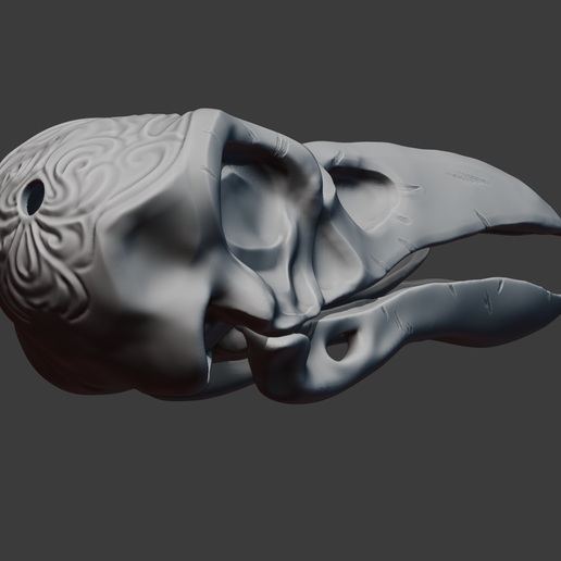 🐦 The raven・ STL File for 3D printing・Cults