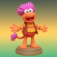 Gobo.png Gobo Fraggle Rock - 3D figure Infinity/Disney style (100 mm)