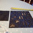 121117674_3419632778261923_3316388314380455838_o.jpg TPU clay stamping mats flexible (2 Wood Grain & 1 Animal foot prints)