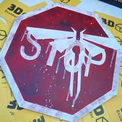 foto1.jpg The Last of Us Firefly stop sign.