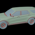 7.png Ford Police Explorer 2020 3D imprimível a coresMulti Material