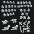 All-Stuff.jpg Файл 3D Комплект для преобразования целителя SM・Дизайн 3D-печати для загрузки3D