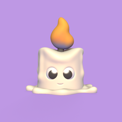 Candle 3D model