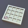 4x4.jpg Artisan Keycap Tray -DIGITAL FILES FOR 3D PRINTING - KEYCAP TRAY FOR ARTISAN KEYCAP